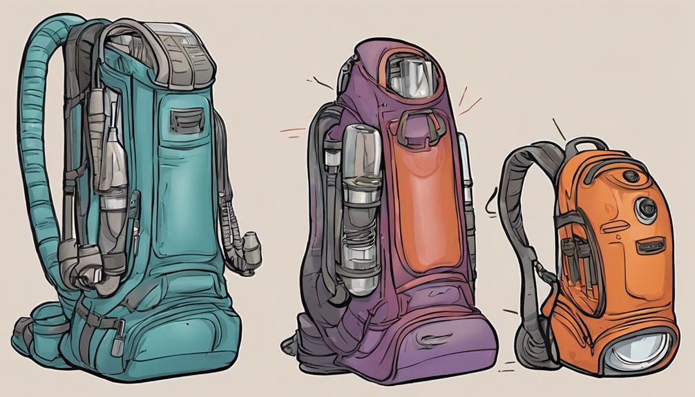 backpack vacuum selection factors