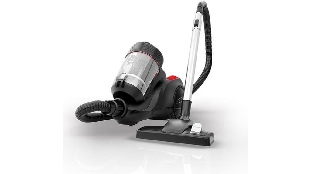 bagless canister vacuum cleaner