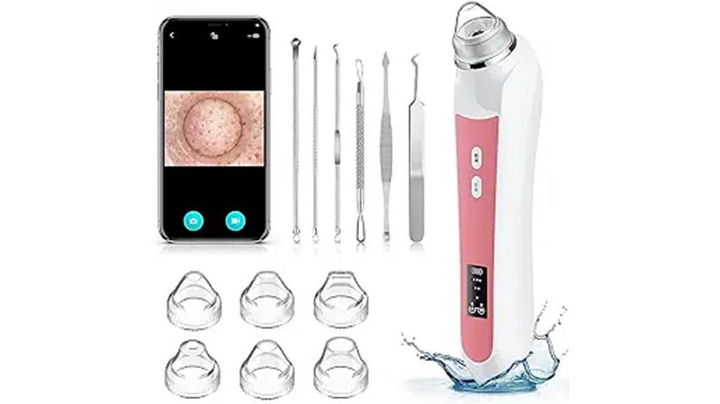 blackhead vacuum with camera