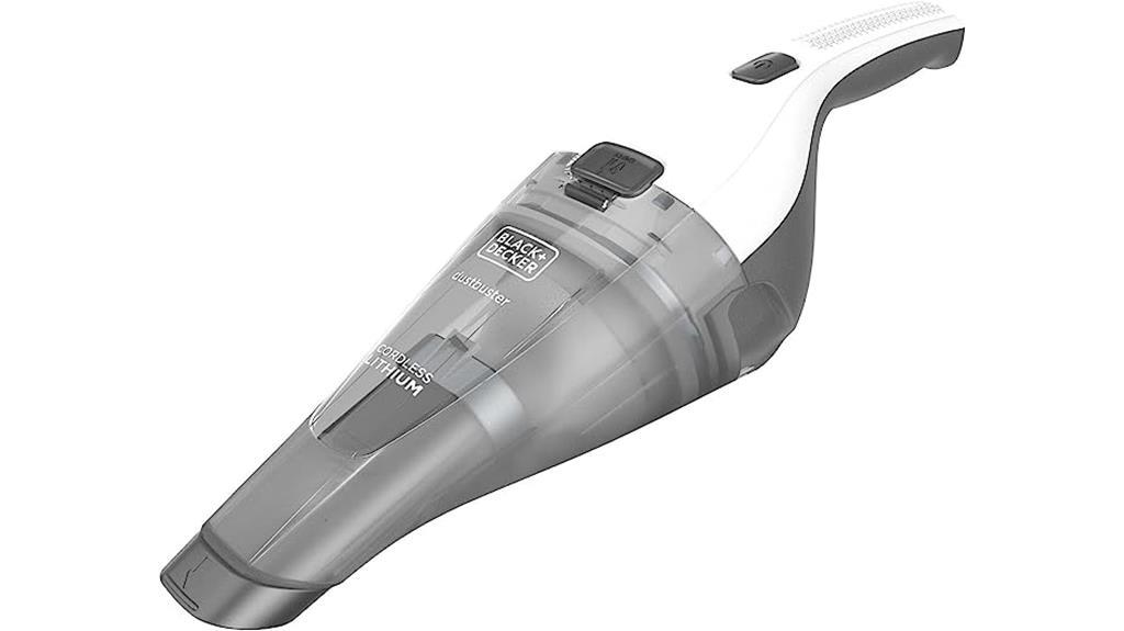 cordless handheld vacuum cleaner