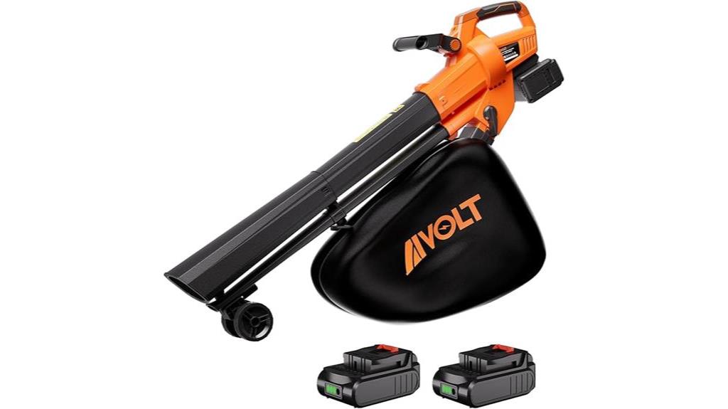 cordless leaf blower vacuum