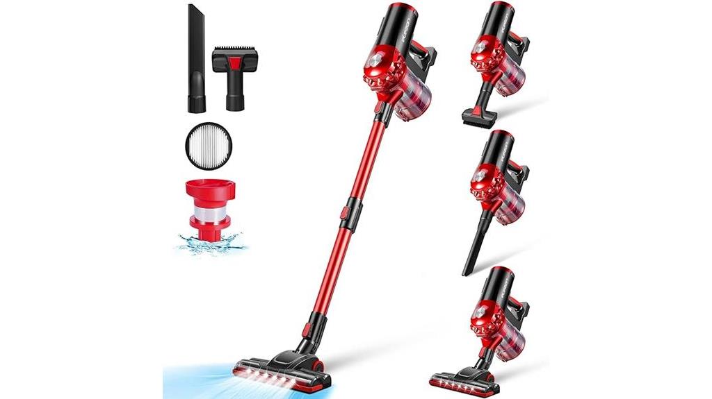 cordless vacuum cleaner features