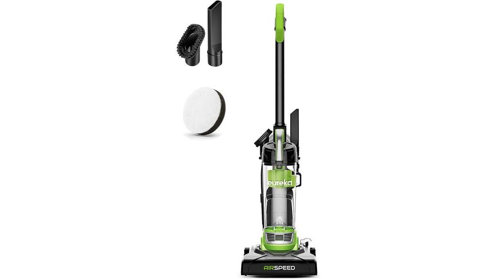 green eureka bagless vacuum