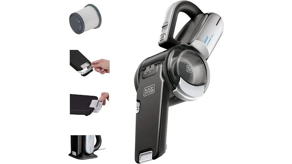 handheld vacuum for small spaces