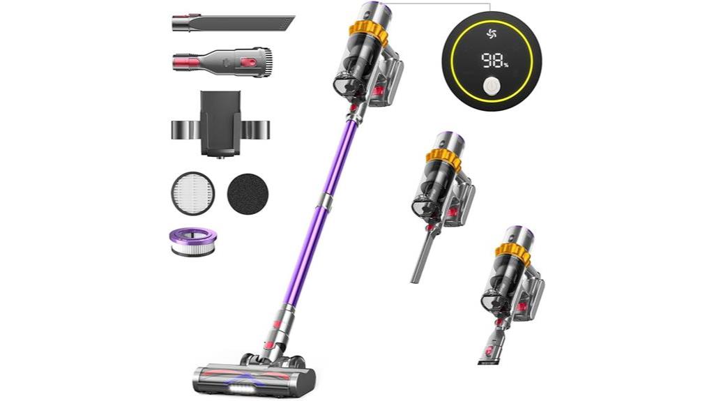 high tech cordless vacuum cleaner