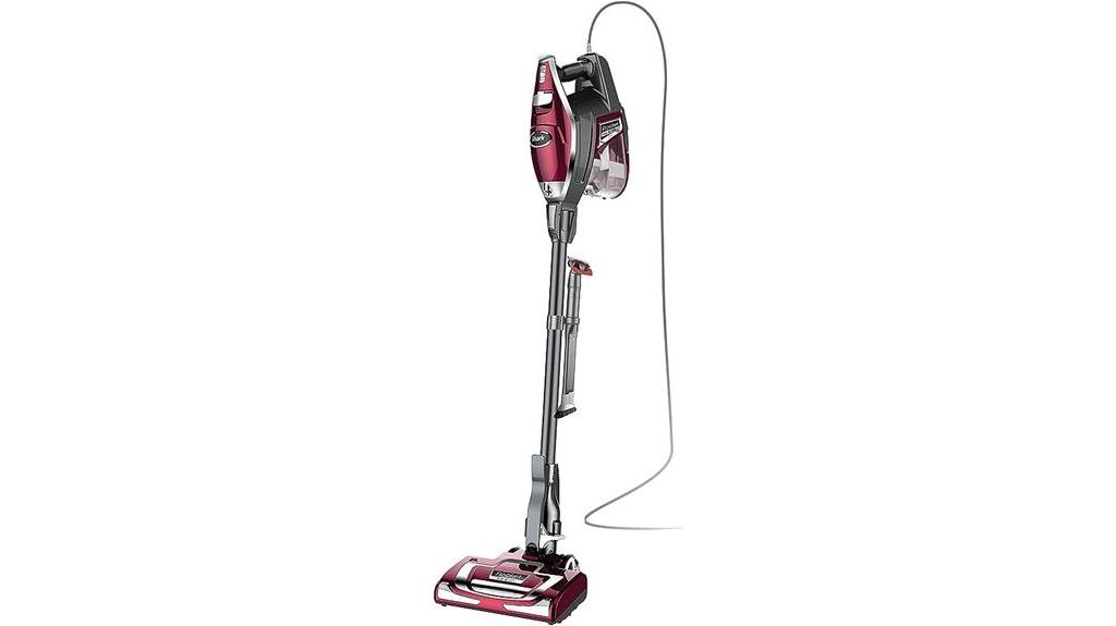 powerful corded stick vacuum