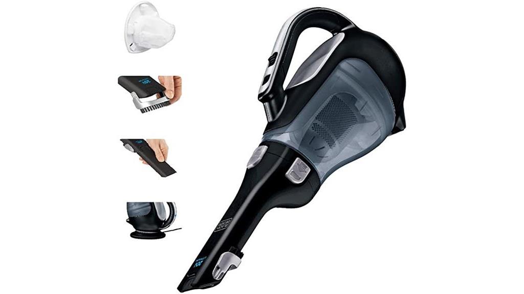 powerful cordless handheld vacuum