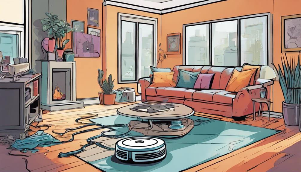 robot vacuum and mop