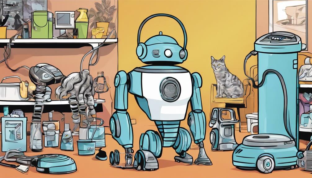 robot vacuum for pet hair