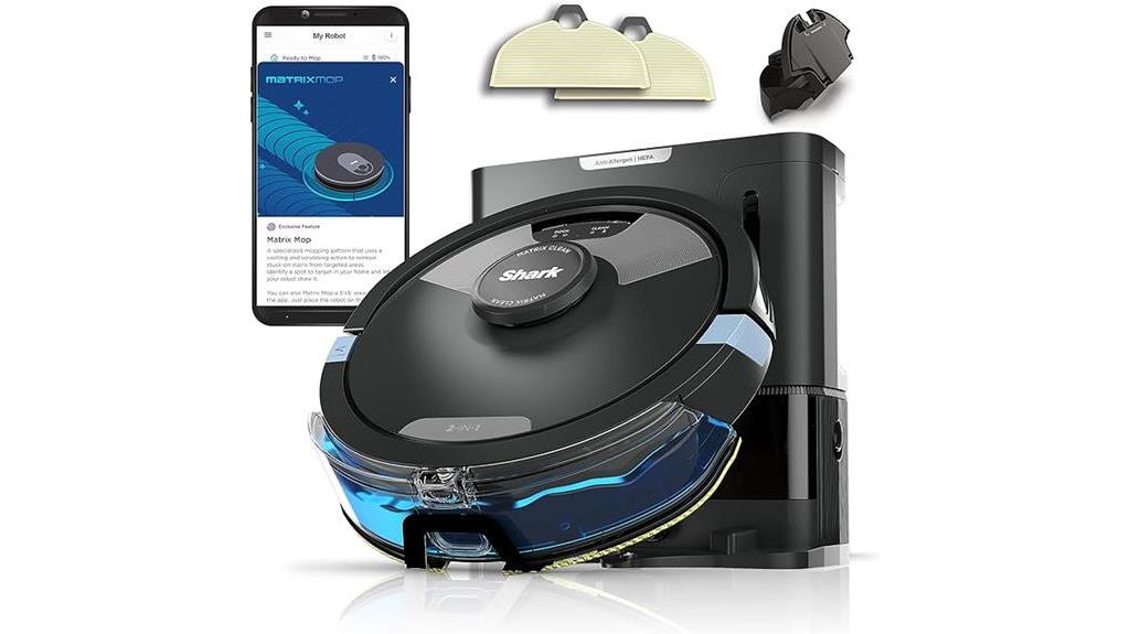 robot vacuum with mop