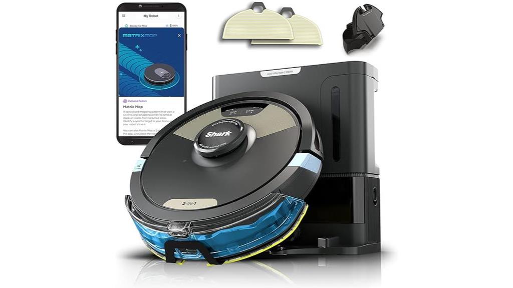 robot vacuum with mop