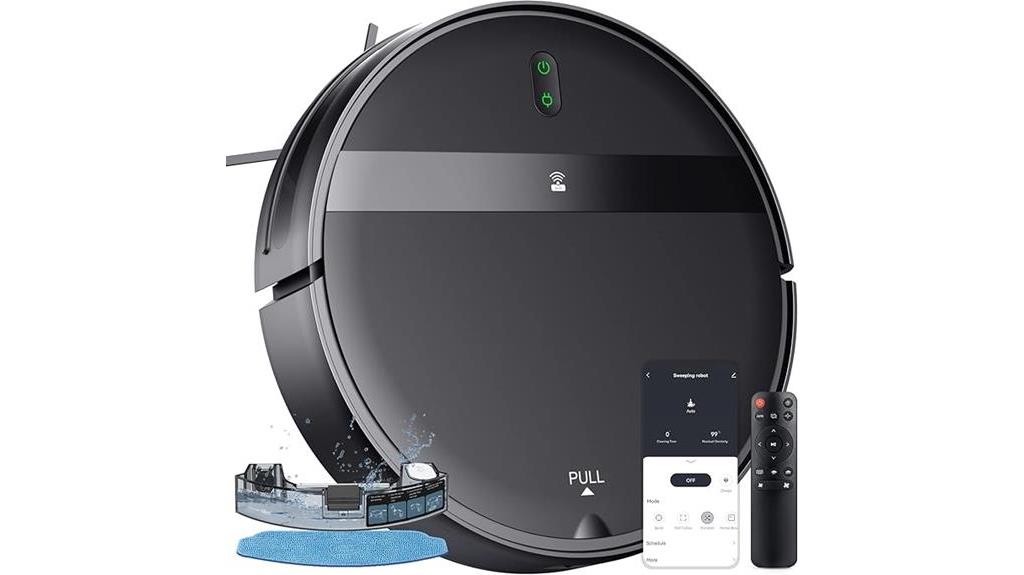 robotic vacuum with mopping