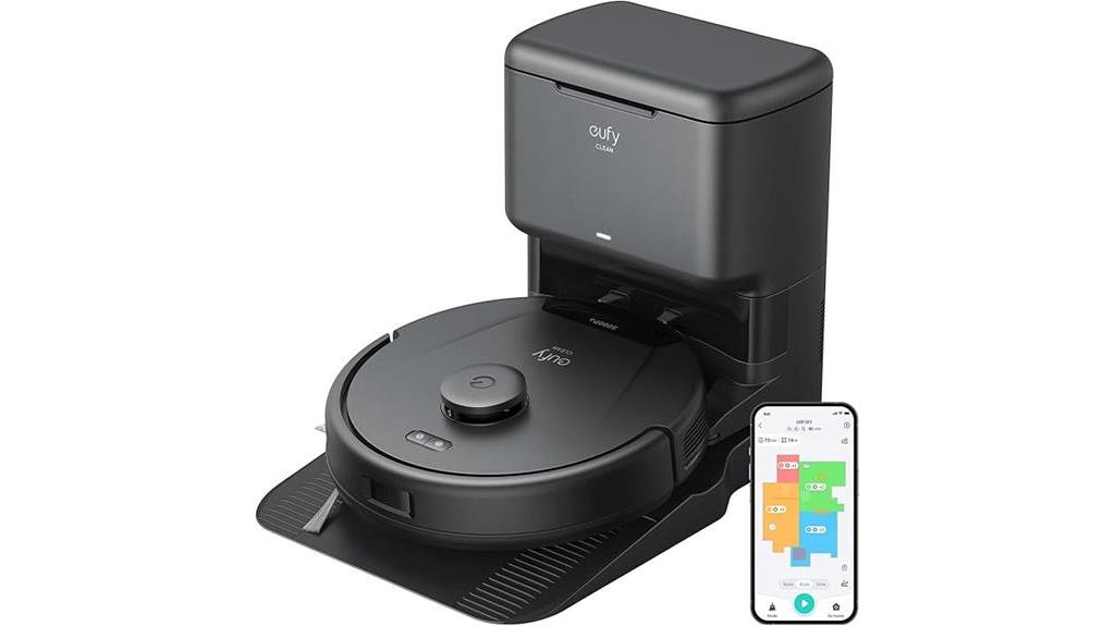 smart vacuum with station