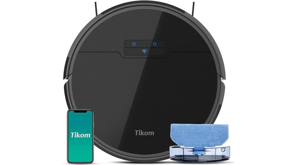 tikom robot vacuum details