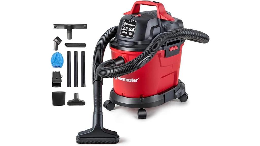 wall mounted wet dry vacuum