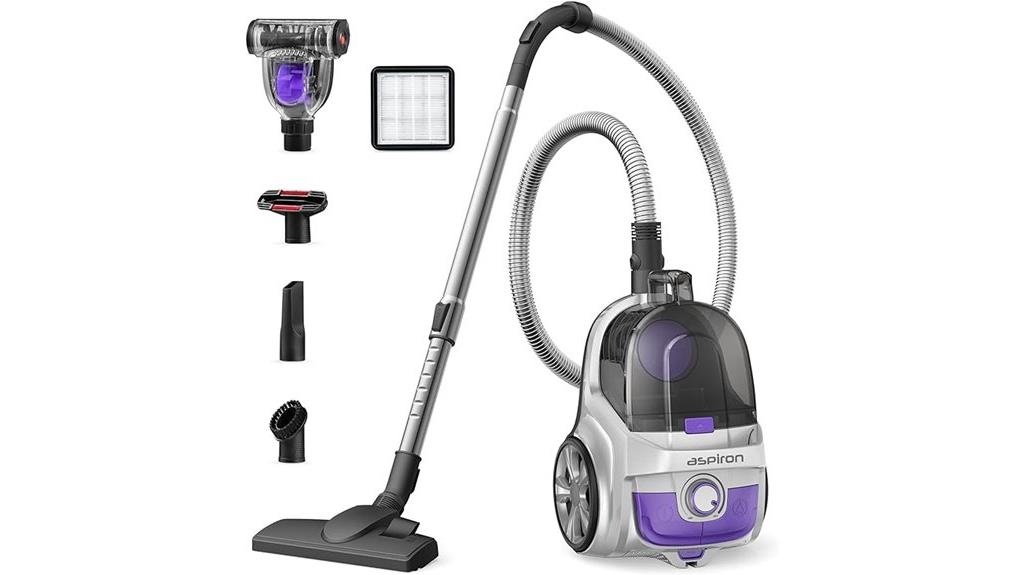 1200w bagless hepa vacuum