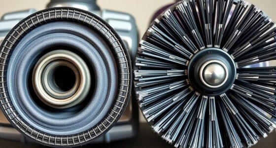 brush roll drive mechanisms