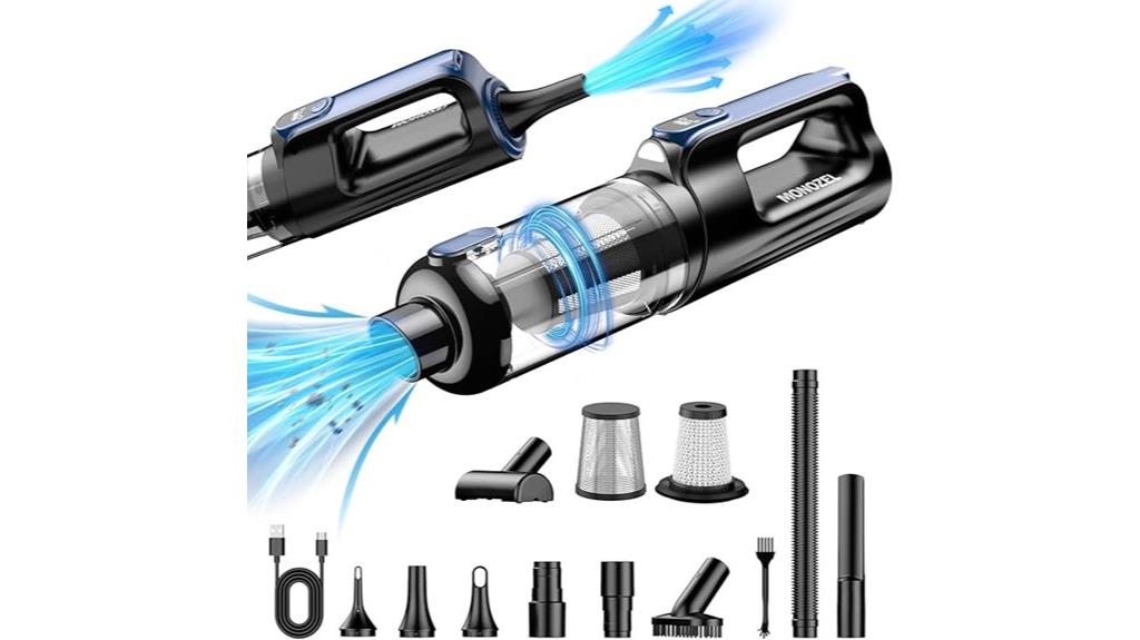 cordless car vacuum power