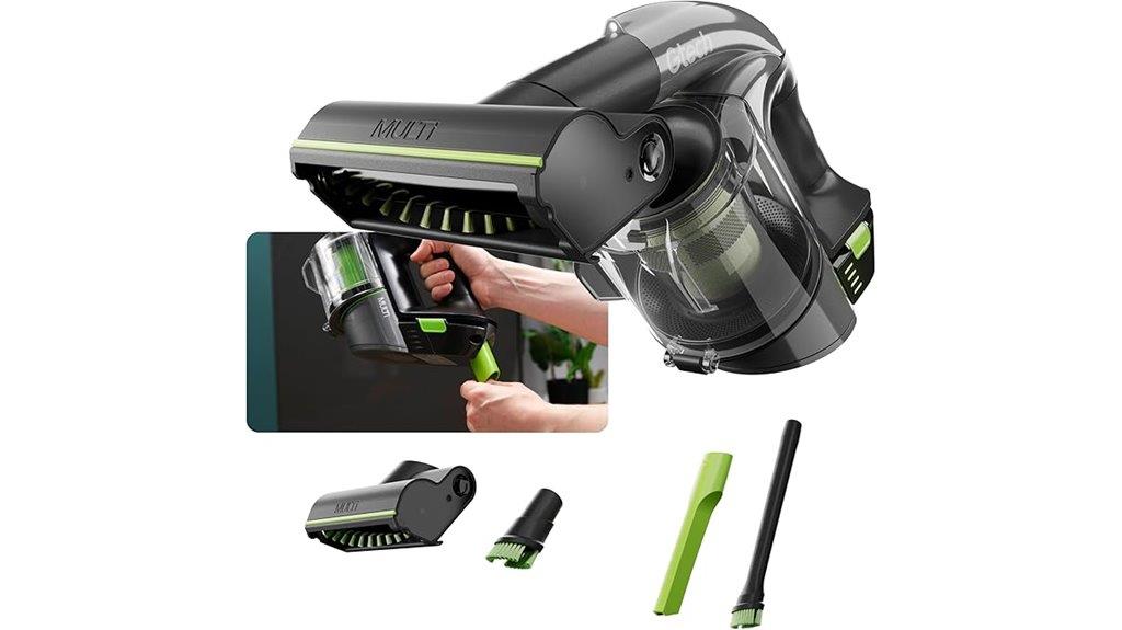 cordless handheld vacuum cleaner