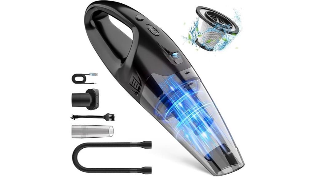 cordless led usb vacuum