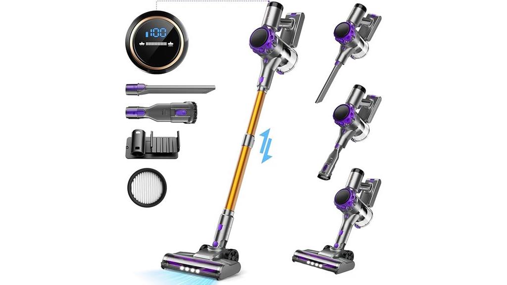 cordless powerful stick vacuum