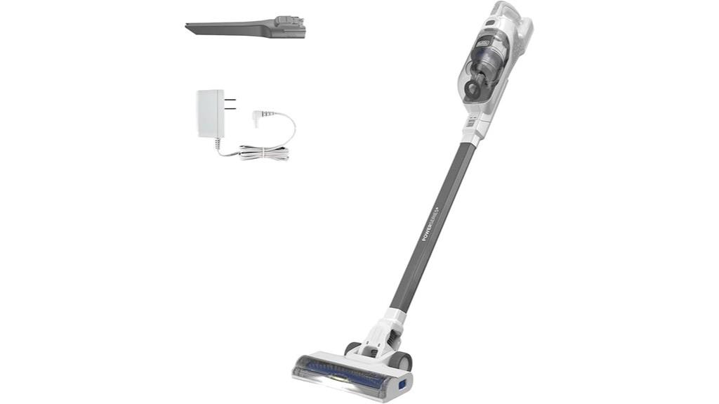 cordless stick vacuum with led