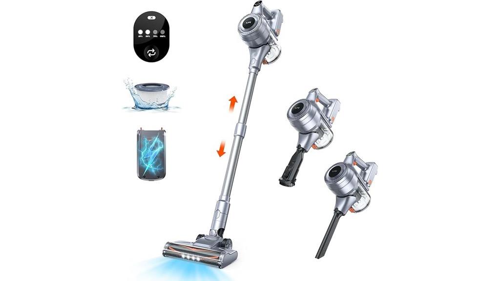 cordless vacuum with battery