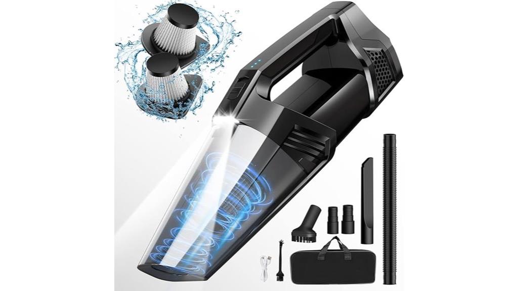 cordless vacuum with led