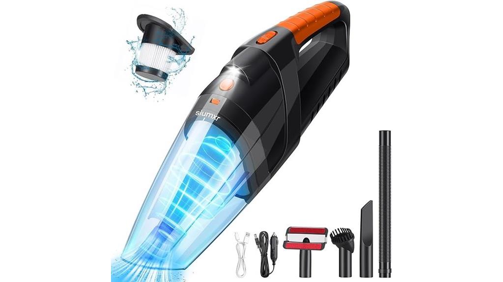 cordless vacuum with washable filters