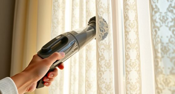 curtain vacuuming fabric safety