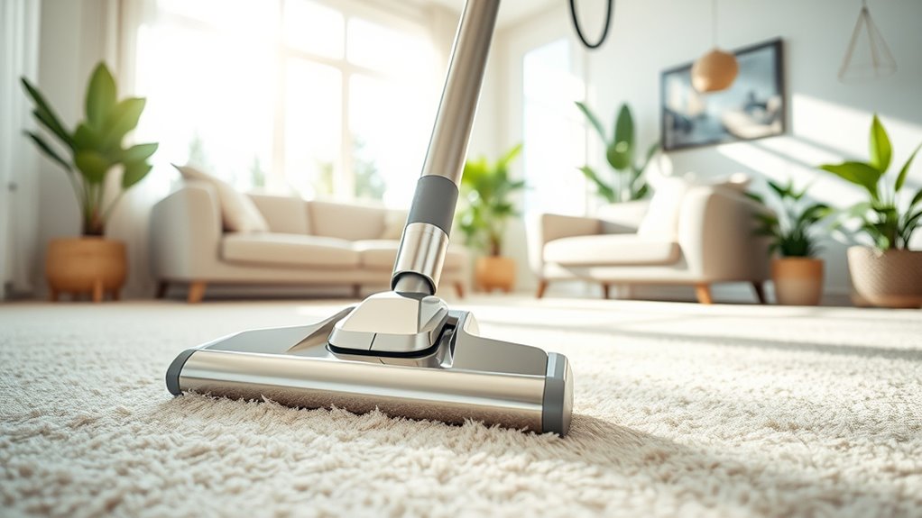 daily thorough vacuuming routine