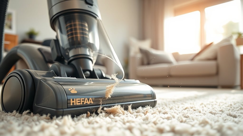 effective pet dander vacuuming techniques