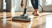 gentle laminate floor vacuuming