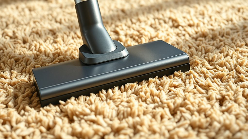gentle thorough high shag vacuuming