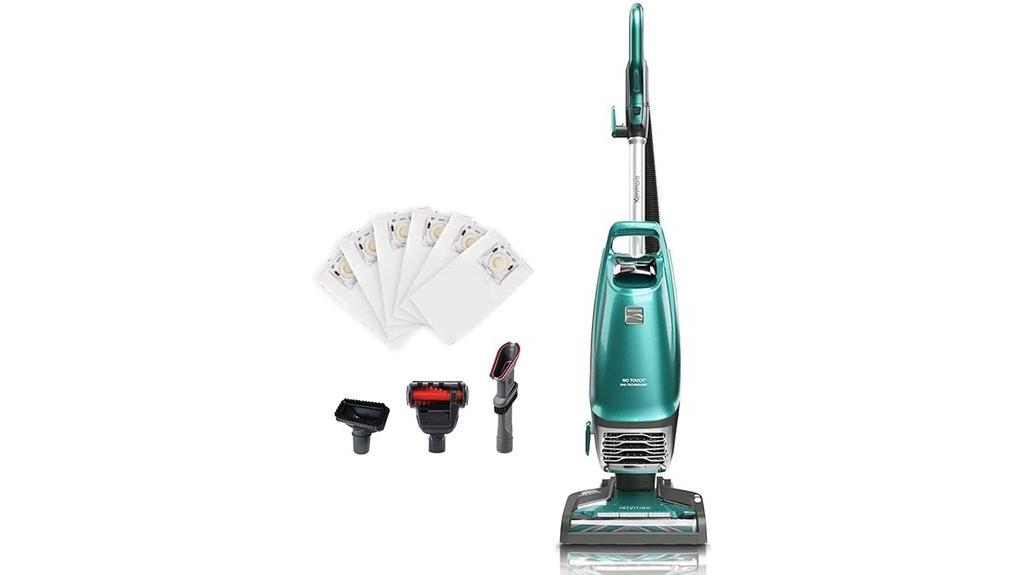 kenmore green upright vacuum