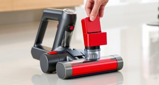 modular vacuums with replaceable batteries