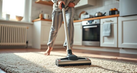 morning vacuum cleaning routine