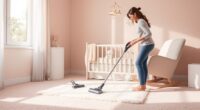 nursery vacuuming allergen prevention