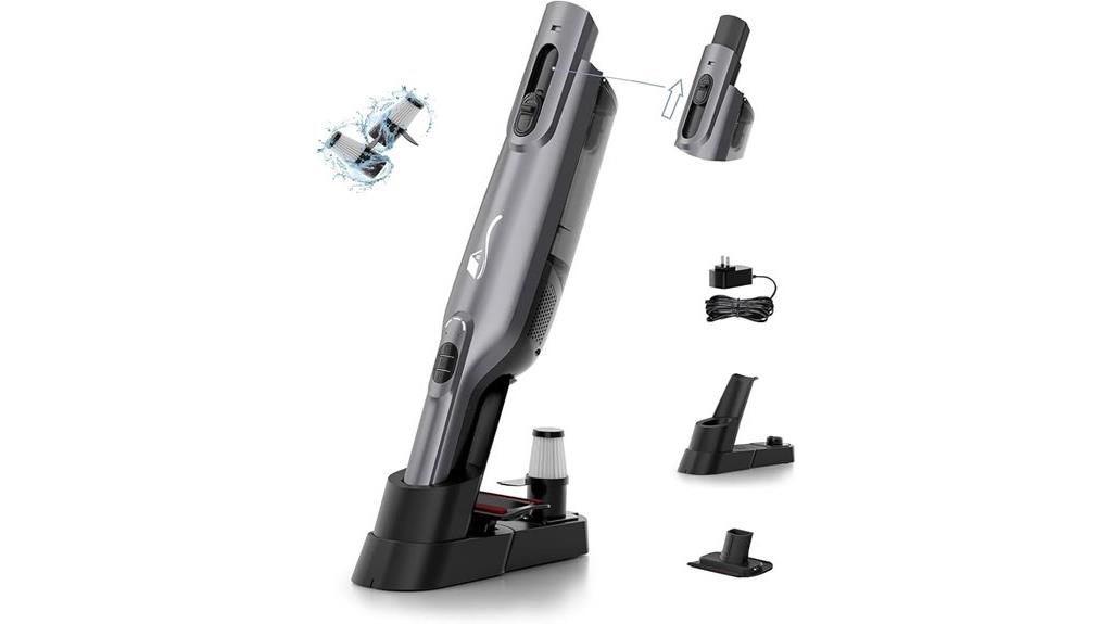portable cordless hand vacuum