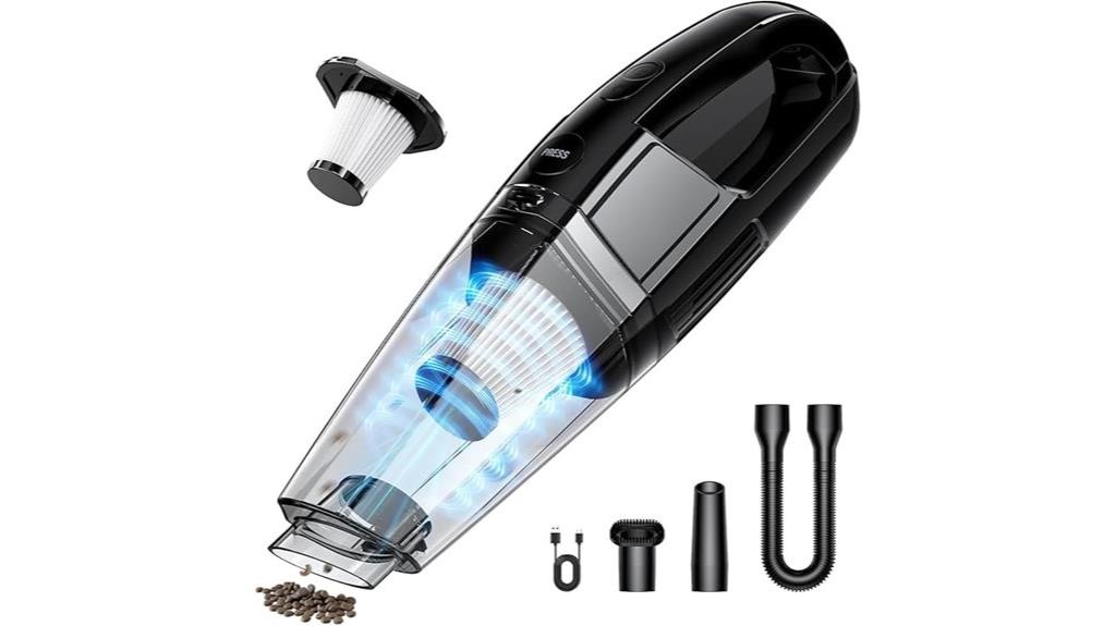 powerful cordless handheld vacuum
