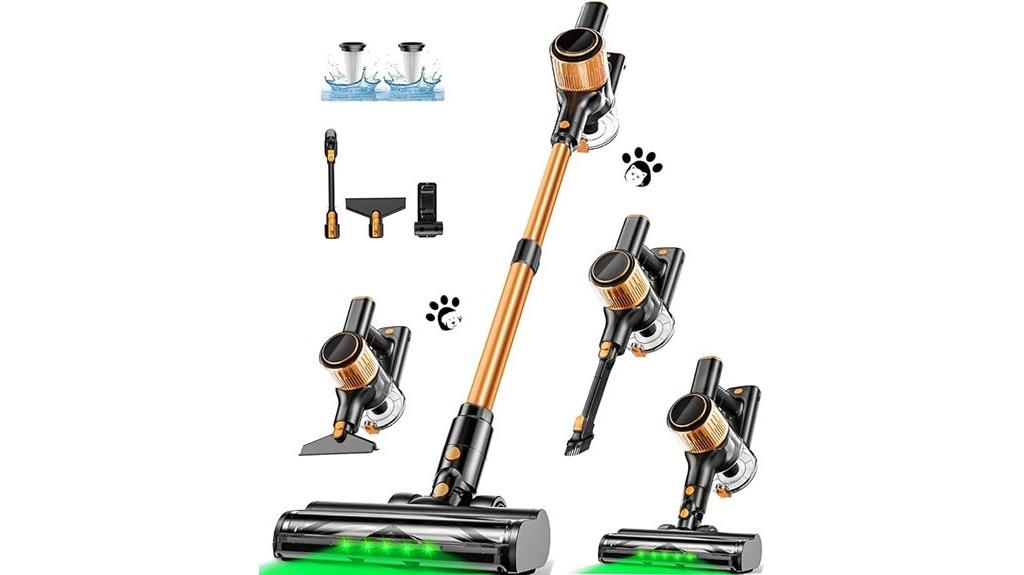 powerful cordless stick vacuum