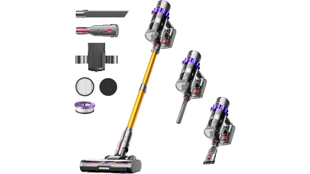 powerful cordless stick vacuum