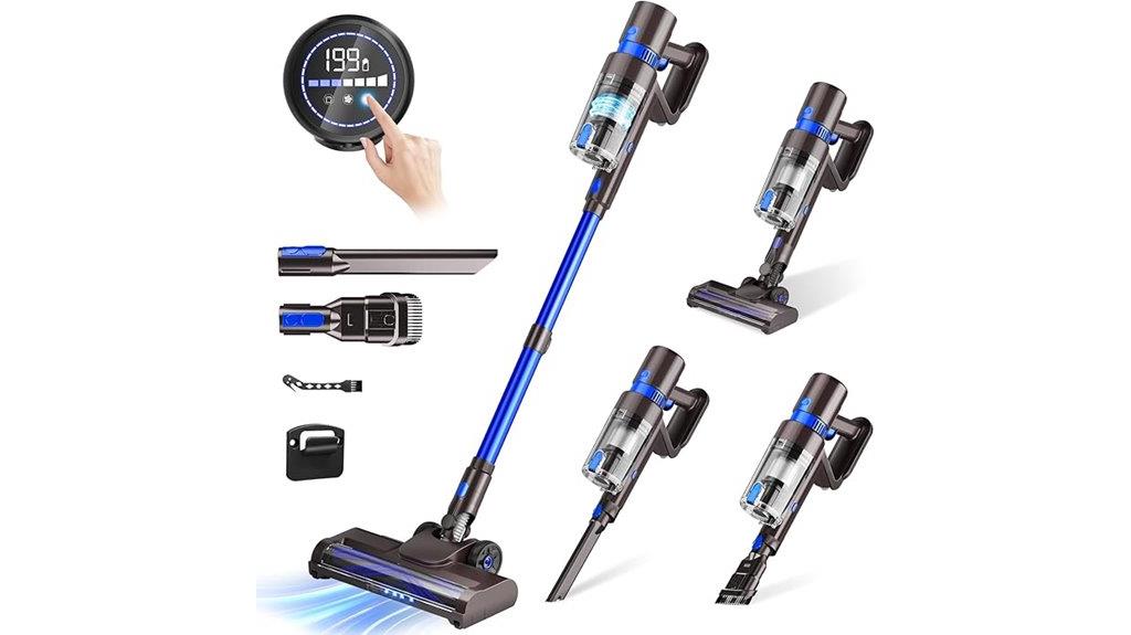 powerful cordless stick vacuum