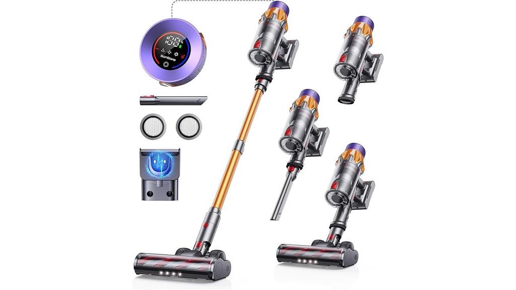 powerful cordless vacuum cleaner