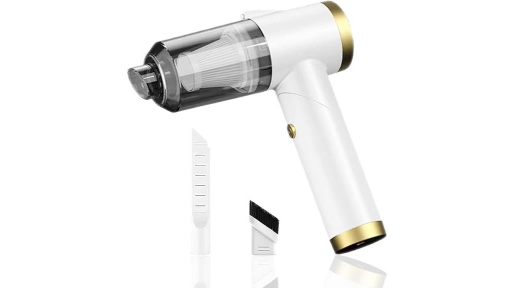 powerful cordless vacuum with led