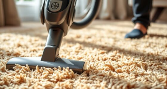 proper technique for shag carpets