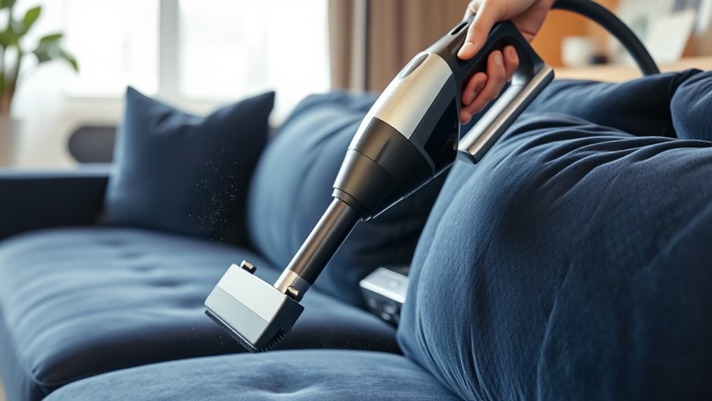 proper upholstery vacuuming techniques