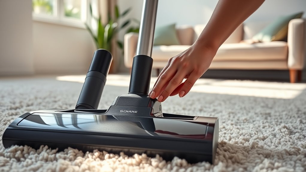 quick daily vacuum routine