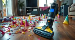 quick post party vacuum cleanup