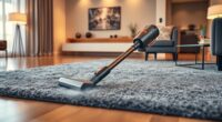 quick vacuum for guests